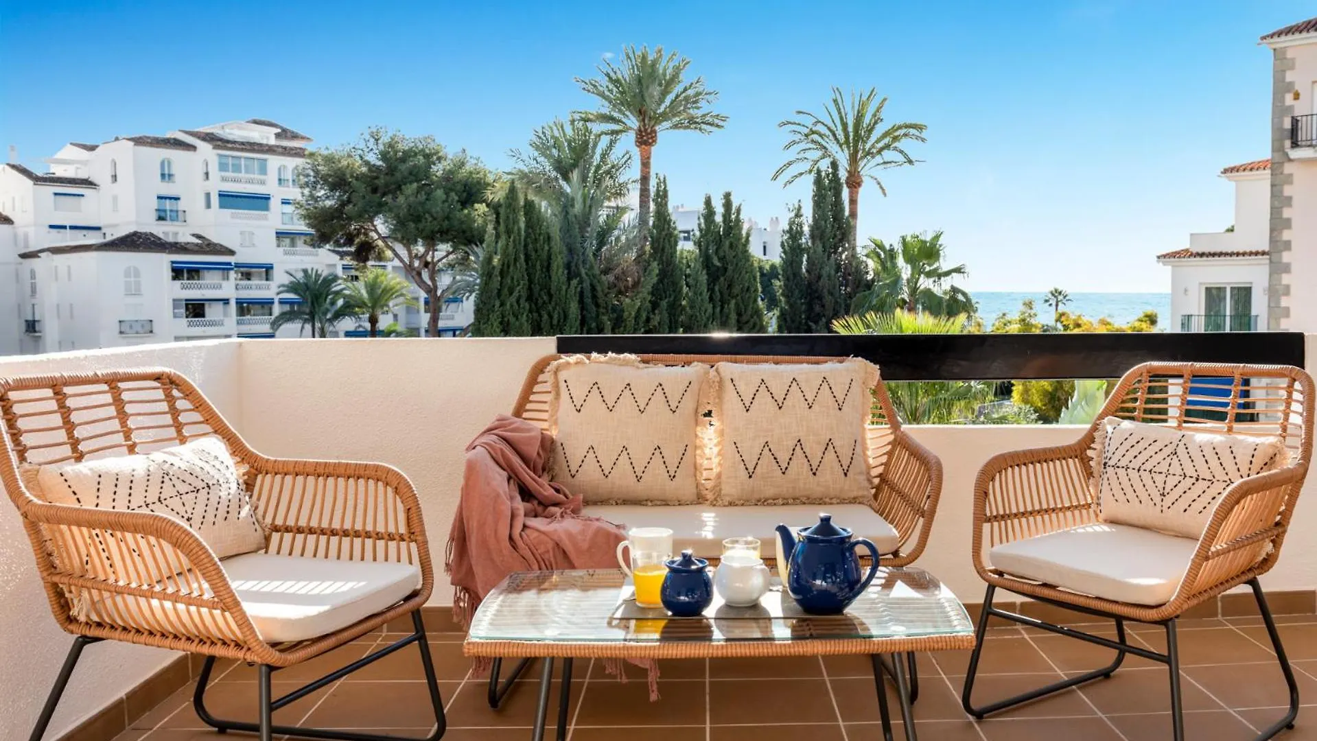 דירה מארבלה Banus Rentals Luminoso Apartamento Con Vistas Al Mar ספרד